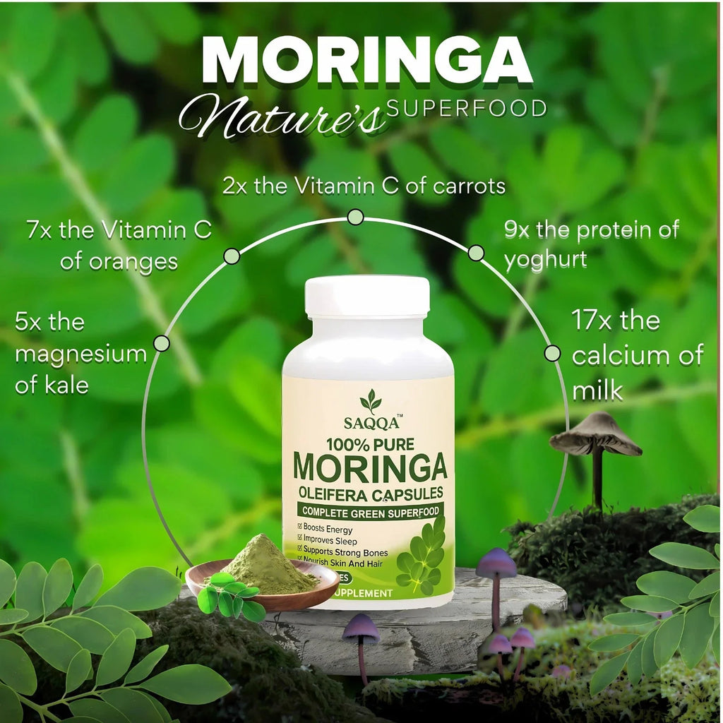 PURE MORINGA OLEIFERA CAPSULES